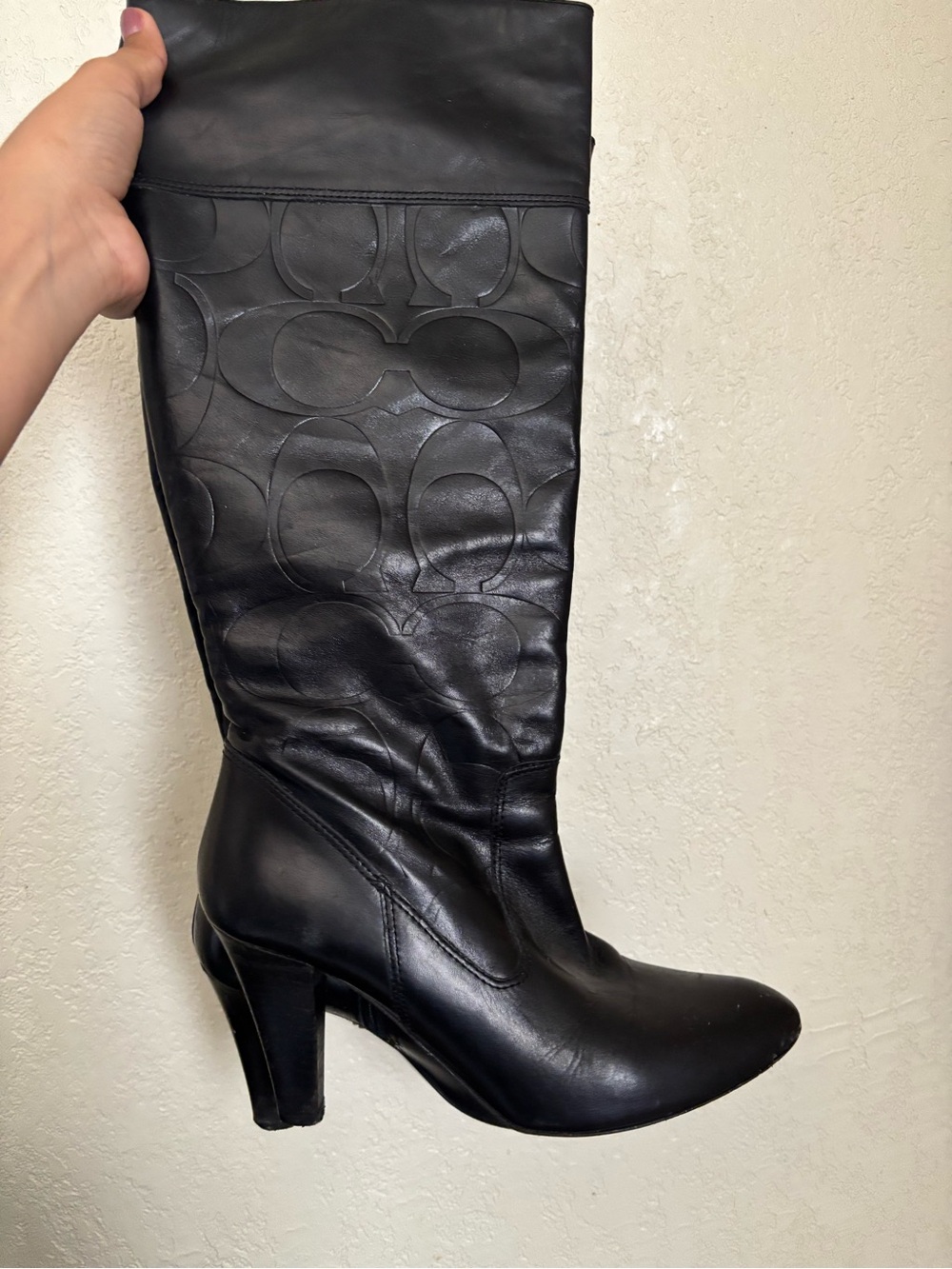auth coach knee high boots 🖤👢 - Picture 2 of 2